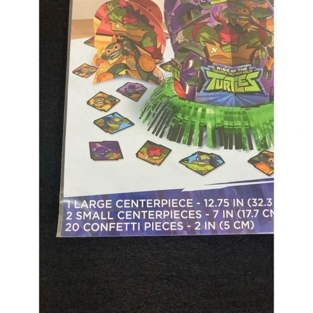 NEW‎ Nickelodeon TMNT Table Decorating Kit Teenage Mutant Ninja Turtles Party
